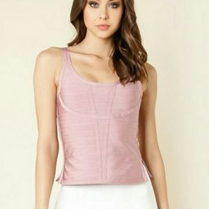 WoW Couture Bodycon Bandage Style Crop Top Festival Rave Club EDM